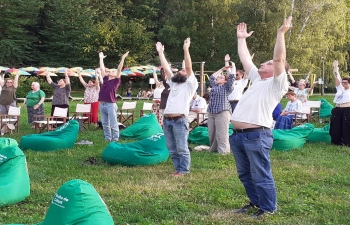 International Day of Yoga 2021 in Romania